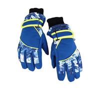 CaySep Winter Ski-Gloves for Boys Girls Warm Knit Mittens Outdoor Gloves Winter Waterproof Mittens for Kids 4-7Years
