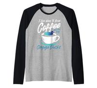 Cayuga Duck Plush Duck Owner Accessories Cayuga Ducks Raglan Baseball Tee