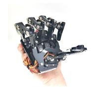 CAYUND Robotic 5 Dof Robot Hand with Servo, Left/Right Bionic Palm, Assembled Gripper for Programmable Robot(Left hand)