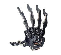 CAYUND Robotic 5 Dof Robot Right/Left Hand, Five Fingers Finished Bionic Palm, Assembled Claw Gripper(1 set Right hand)