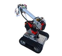 CAYUND Robotic 6 Axis Robot Arm Frame with Tank, 6 DOF Mechanical Arm Industrial Robotic Model Unassembled Kit