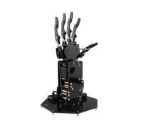 CAYUND Robotic Palm Mechanical Arm, Five Fingers Bionic Robot Hand with Control System for Robotics Teaching Training assembled