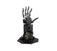 CAYUND Robotic Palm Mechanical Arm, Five Fingers Bionic Robot Hand with Control System for Robotics Teaching Training