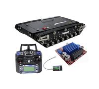CAYUND Robotic Robot Tank Chassis, RC Smart Car with Complete Electronic Control System