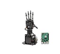 CAYUND Robotic STEM for Ar-duino STM-32 Bionic Robot Palm Hand, Open Source Code 5 Hands Educational Kit with Handle/Somatosensory Gloves(Rb Pi set)