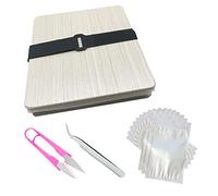 Cayway 13 PCS Mini Flower Press Kit, 5.9 x 5.9 Inch DIY Flower Pressing Kit, Leaf Press, Plant Press with Scissors and Tweezers for Making Pressed Flowers and Crafts