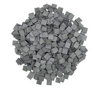 Cayway 420 PCS Black Mini Wall Bricks, 1:35 Mini Bricks Tiny Bricks, Square Miniature Brick for Landscaping, Miniature Bricks Mini Fake Bricks for Mini Garden Accessories