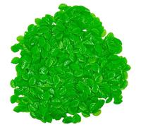 Cayway 600 Pcs Realistic Miniature Green Leaves Artificial Oval Leaves Fake Leaves Simulation Leaves Mini House Mini Decoration Mini Landscape Layout Railroad Scenery