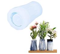 Cayway Vase Mold Resin Casting Molds, Silicone Vase Molds for Flowers, 3D DIY Making Handmade Home Display Decor Crafts
