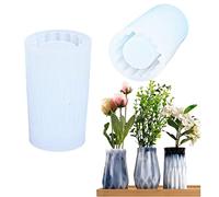 Cayway Vase Silicone Molds Flower Vase Resin Molds Silicone for Flowers Preservation, 3D DIY Making Handmade Home Display Decor Crafts (Style A)