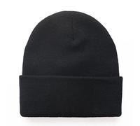 CazDopaM Cute Anime Embroidered Beanie Hat Stylish Warm Perfect for Men and Women, Black, One Size
