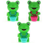 Cazenove 3 Passover Drumming 10 Plagues Frog for Pesach Seder Table Decoration