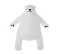 Caziffer Big Brown Bear Plush Toys Giant Bear Stuffed Animal Teddy Bear Soft Cuddling Pillow Doll Home Decor Birthday Valentine's Day Gift (Polar Bear, 60CM)