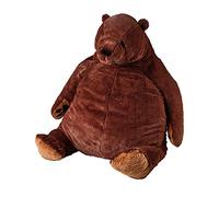 Caziffer Big Brown Bear Plush Toys Giant Bear Stuffed Animal Teddy Bear Soft Cuddling Pillow Doll Home Decor Birthday Valentine's Day Gift (Brown, 60CM)