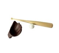 CAZSTYK 1/12 Scale Dollhouses Baseball Gear Set Perfect for Role Playing and Display Miniature Baseball Accessories