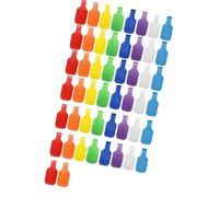 CAZSTYK 1 Set Mixed Color Coded Wire Tie with Writing Labels Strong Nylon Straps for Cable Organization Cable Attachments with Labels