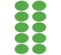 CAZSTYK 10pack Football Training Disc Markers Weather Resistant Flexible Cones Alternative for Soccer Practice Field Cone Agility Saucer Sports Equipment Cone Agility Saucer Sports Equipment