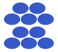 CAZSTYK 10pack Football Training Disc Markers Weather Resistant Flexible Cones Alternative for Soccer Practice Field Cone Agility Saucer Sports Equipment Cone Agility Saucer Sports Equipment