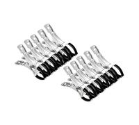 CAZSTYK 10Pcs Stainless Steel Hanger Spring Clamps Windproof Pools Cover Clip with Handles Quick to Installation Swimming Pools Cover Clip