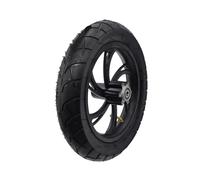CAZSTYK 12inch Scooter Replacement Front Wheel Aluminum Alloy Disc Brake Rims Electric Scooter Tire with Hub Rubber Tyre Inflatable