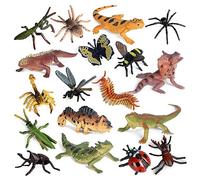 CAZSTYK 18pcs Model Figure Nature Science Learning Figurine Prank Props Window Display Biology Class Education Toy Biological Figures Kit Realistic