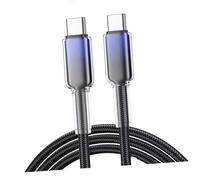 CAZSTYK 1m Long 120W Super Fast Charging Type C Data Cable Ice Shell and Alloy Connectors Wire for Mobile Devices Long Charging Cord