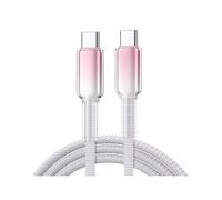 CAZSTYK 1m Long 120W Super Fast Charging Type C Data Cable Ice Shell and Alloy Connectors Wire for Mobile Devices Long Charging Cord