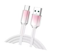 CAZSTYK 1m Long 120W Super Fast Charging Type C Data Cable Ice Shell and Alloy Connectors Wire for Mobile Devices Long Charging Cord