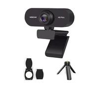 CAZSTYK 1Set Adjustable Computer Camera Set Featuring Metal Stand and Lens Cover for 1080P/2K/4K Video in Online Education Adjustable Stand Webcam