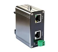 CAZSTYK 2.5Gbps SPoE Extender Splitter Features IP40 Protections and 4KV Surges Resistance for Harsh Environment Ethernet Extender