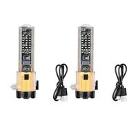 CAZSTYK 2PCS Multipurpose Work Light Texture Portable Flashlight with Window Breaker Function for Emergencies Situation Multifunction Survival Flashlight