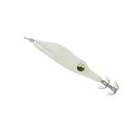 CAZSTYK 3 Glow-in-the-Dark Shrimp Cuttlefish Jigs Lures for All Water Angling Enthusiasts, Round Belly Design Night Fishing Lures Shrimp Baits