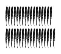 CAZSTYK 35pack Artificial Fishing Soft Lures Tackle High Elasticities Floating Lures for Multiple Techniques Soft