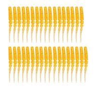 CAZSTYK 35pack Artificial Fishing Soft Lures Tackle High Elasticities Floating Lures for Multiple Techniques Soft