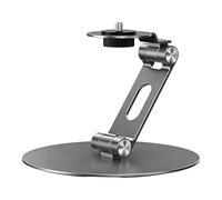 CAZSTYK 360Degree Rotating Foldable Desktop Projector Stand 1 / 4 Thread Mount for Projector Portable Use Angles Adjustable Metal Bracket