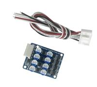 CAZSTYK 3A Lifepo4 Battery Active Balancing Board Active Equalization Battery Balancing Energy Transfer Board Replacement Low Power Consumption Active Balancing Module