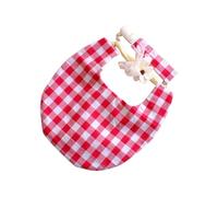 CAZSTYK 3Pcs Baby Headband and Bib Set Floral Print Saliva Towel with Pacifier Clip Holder Strap Hairband for Boys and Girls