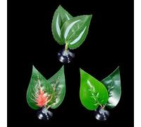 CAZSTYK 3pcs Decorative Artificial Water Plant Hotel Plant Ornaments Fish Tanks Trees For Reptiles Enthusiasts Reptiles Terrariums Decoration