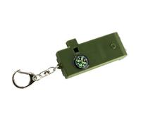 CAZSTYK 5 in 1 Multifunctional Outdoor Tool Compasses, Whistled, Flashlights, Magnifiers, for Hiking Survival Gears Compacts Adventure Gears