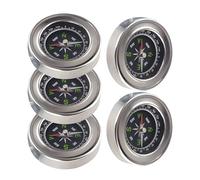 CAZSTYK 60mm Accurate Compasses for Hiking Outdoor Camping Motoring Boating Survival Round Stainless Pocket Navigation