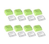 CAZSTYK 8Pcs XDA Profile Keycaps in Optional Color, Easy, Light green | Comfortable Typing and Enhances Keyboard Aesthetics, Optional Color for Mechanical Keyboards, Easy to Clean