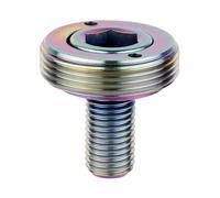 CAZSTYK 8x15mm Bike Bottom Bracket Axles Crank Screw, | Bicycles Crank Bolts, 8x15mm, Crank Arm Fixing Bolts, Bottom Bracket Screws for Square Cranksets