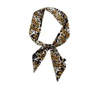 CAZSTYK 90cm Elegant Stylish Print Thin Scarf For Lady Business Meeting Scarf Long Muffler For Work Leisure And Social Event Narrow Silk