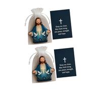 CAZSTYK Acrylic Easter Greeting Card Pocket Hug Gift with Inspirational for Portable Holiday Gifting and Party Decorations