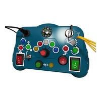 CAZSTYK Activity Board Busy Toy Basic Life Skill Exercise Kid & Parent Skill Teaching Toy Baby Board Game