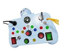 CAZSTYK Activity Board Busy Toy Basic Life Skill Exercise Kid & Parent Skill Teaching Toy Baby Board Game