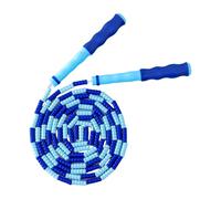 CAZSTYK Adjustable Length Jump Rope Colorful Segmented Beaded Skipping Rope Soft Beaded Jumping For Fitness Exercise Jump For Kids Soft Segmented Skipping Practical Jumping