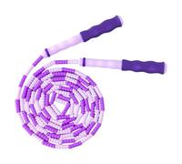 CAZSTYK Adjustable Length Jump Rope Colorful Segmented Beaded Skipping Rope Soft Beaded Jumping For Fitness Exercise Jump For Kids Soft Segmented Skipping Practical Jumping