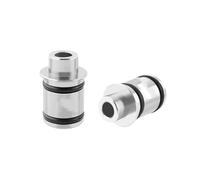 CAZSTYK Aluminum Alloy 12/15mm to 9mm Thru Adapter Fast Release Hub Conversion for Bicycles Light Weight Aluminium Alloys Quick Disassembly Axles
