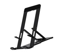 CAZSTYK Aluminum Alloy Foldable Phone Stand Universals Holder for 4-12Inch Mobile Devices Securedly Grip Design Aluminum Tablet Stand Desk Mount